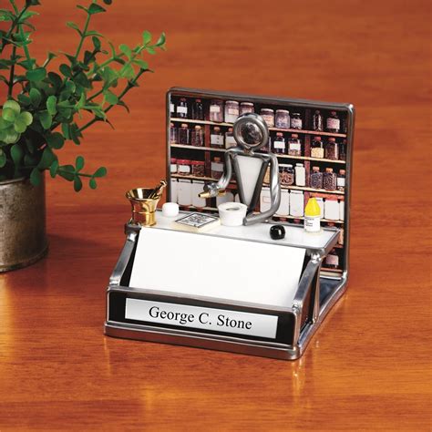 pharmacist business card holder